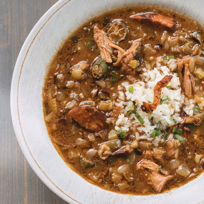 Duck & Andouille Gumbo - Holiday 2023